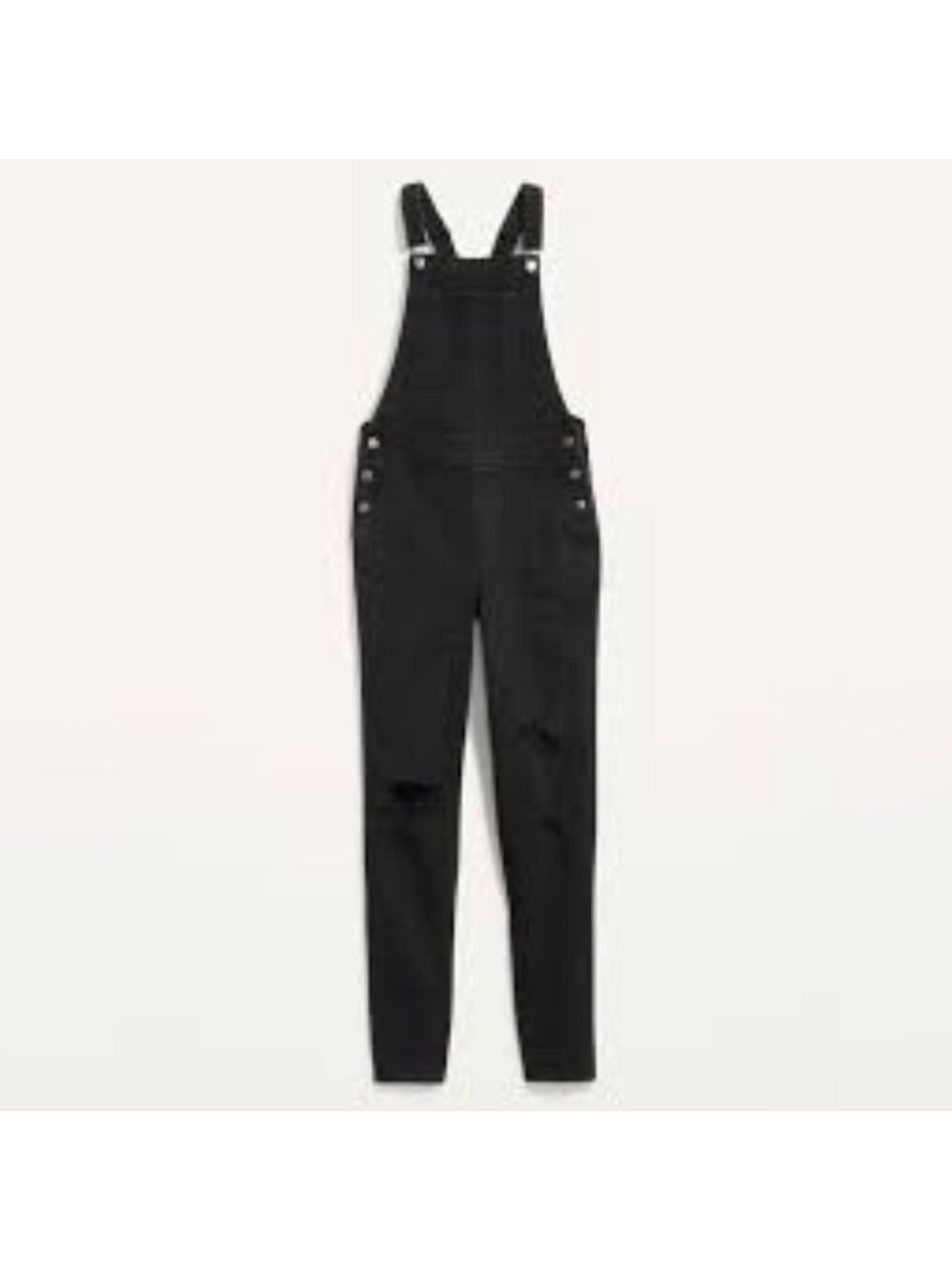 Old navy of straight distressed overalls size 14